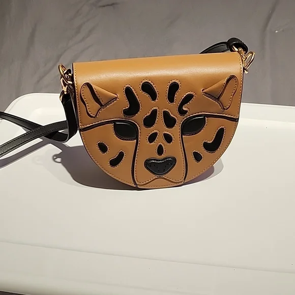 Kate Spade 3D Lucy Leopard Crossbody Bag