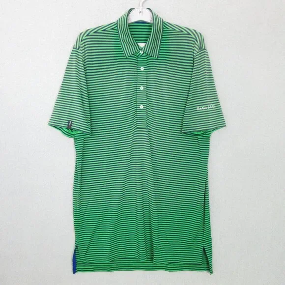 RLX Ralph Lauren Polo Shirt Mens M Ponte Vedra Inn & Club Golf Performance