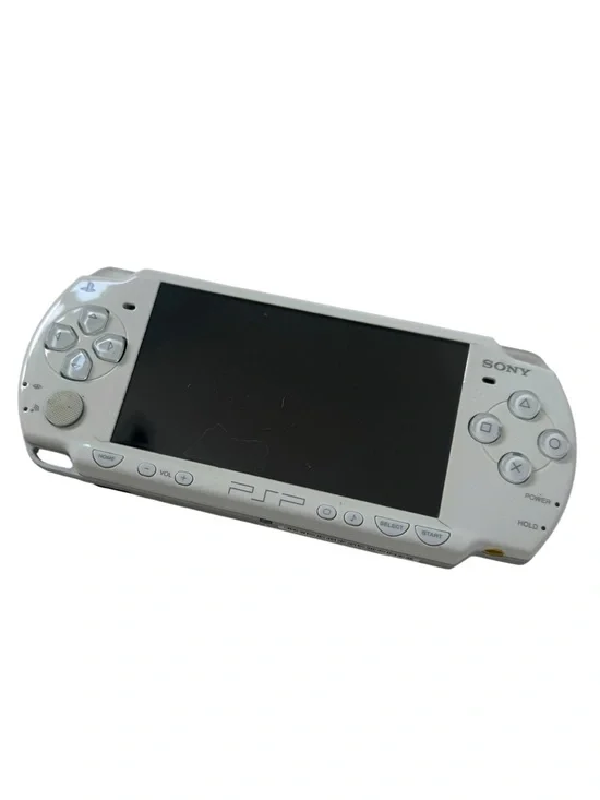 Sony PSP 2001 Ice Silver Handheld Console | UMD | Parts or Repair |