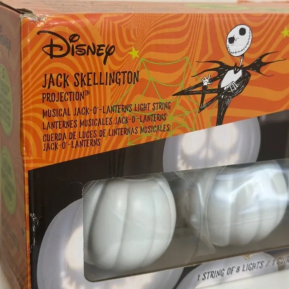 Jack Skellington String lights NIB