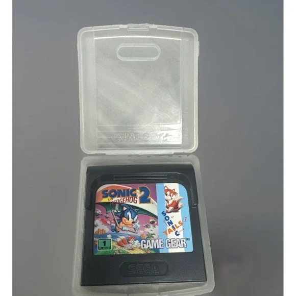 SEGA Sonic the Hedgehog 2 Platformer Sega Game Gear 1 Player with Case Untested