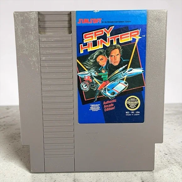 Spy Hunter  (Nintendo NES, 1987) Video Game Cartridge Sunsoft
