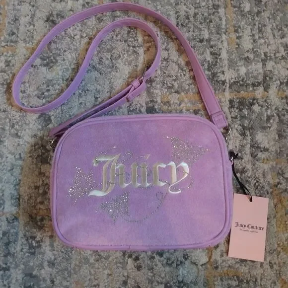 Juicy Couture Lavender Crossbody Bag