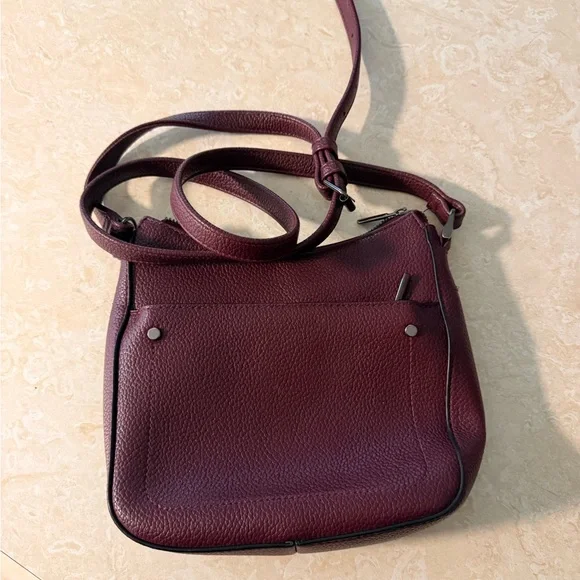 A New Day Womens Maroon Red Purse Shouldber Bag