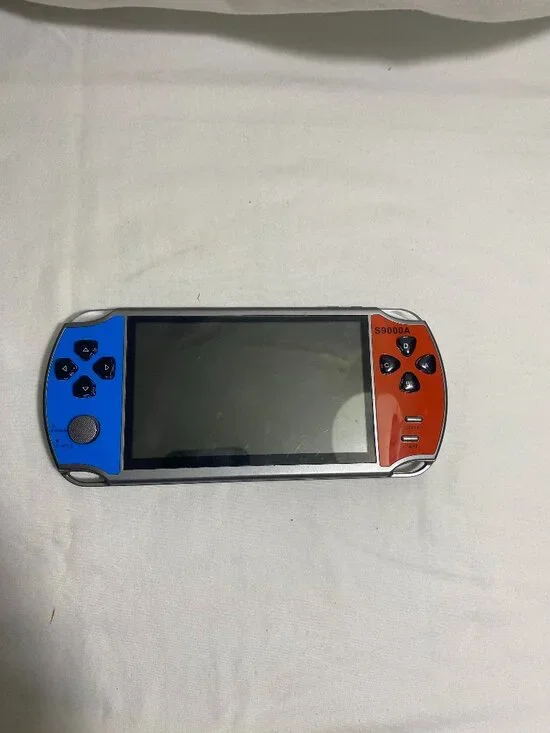 S9000A Handheld Portable Retro Game Console 32GB Built-In Games Untested