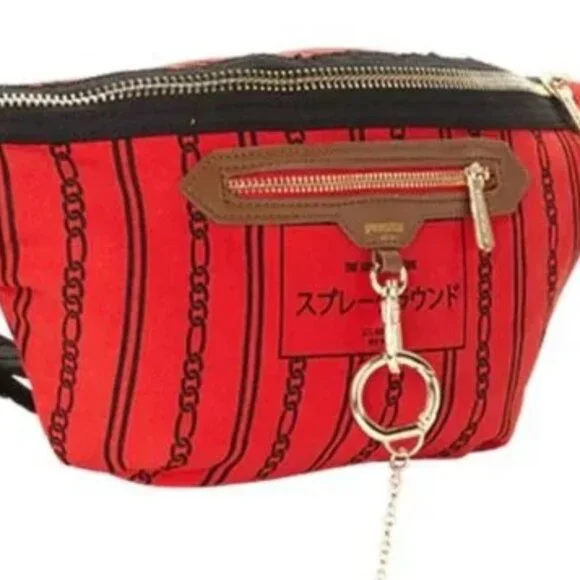 NWT Sprayground Reverse Sharks In Paris Crossbody Bag Bum Bag