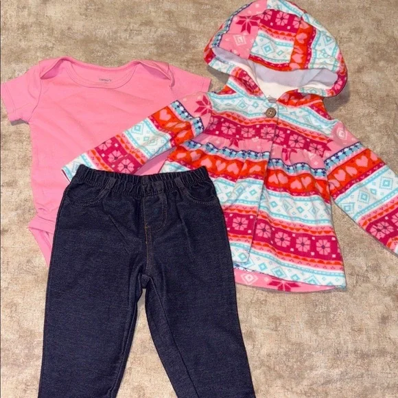 Carters Baby Outfit Set with Hoodie
