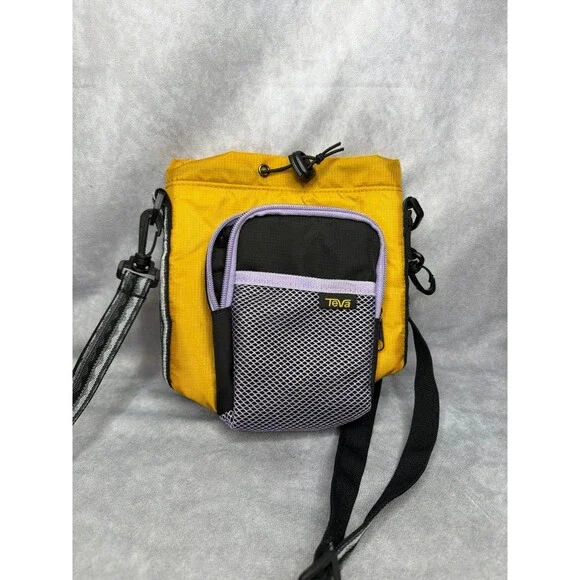 Teva small crossbody bag with zipper pouch