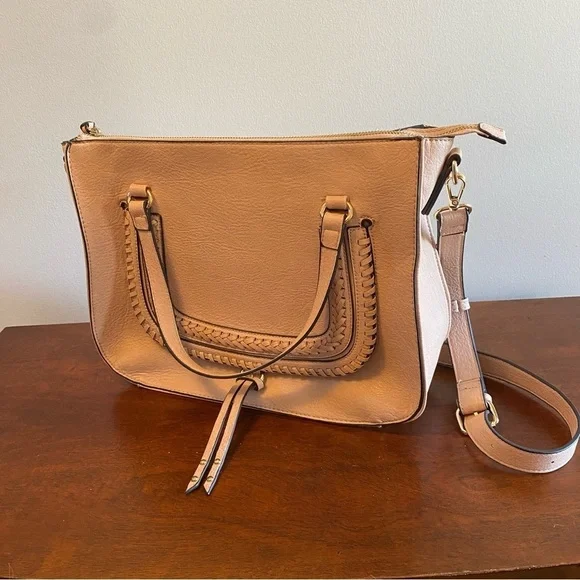 Sole Society Destin Satchel Bag Blush Color