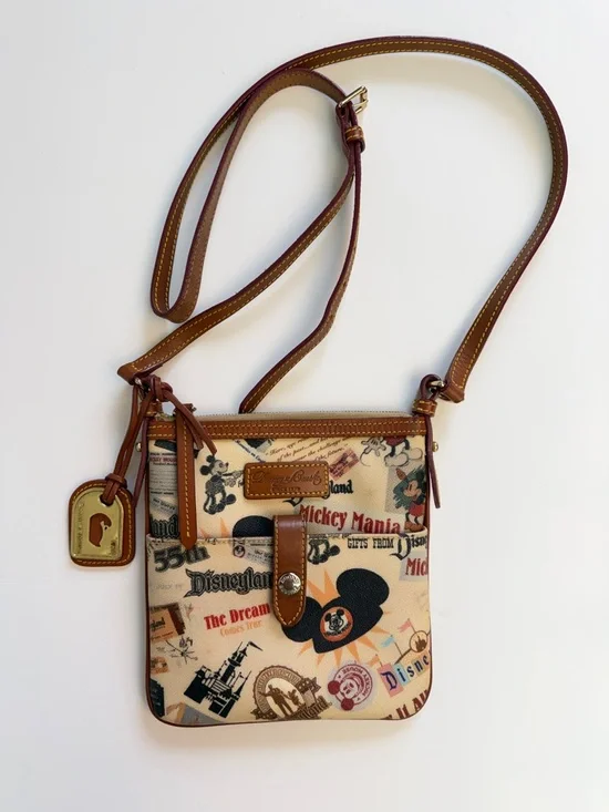 Dooney and Bourke 55th Anniversary Disneyland Crossbody Bag