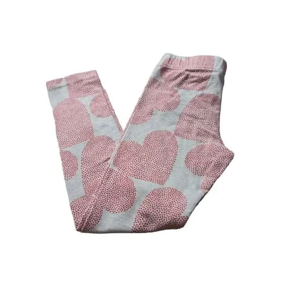 Carter's Valentine heart Girl leggings 7