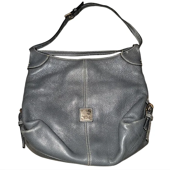 Dooney & Bourke Black Pebbled Leather Bag