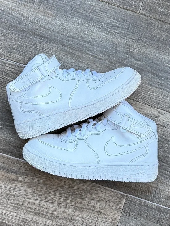 Nike Air Force 1 one white af White High-Top Sneakers