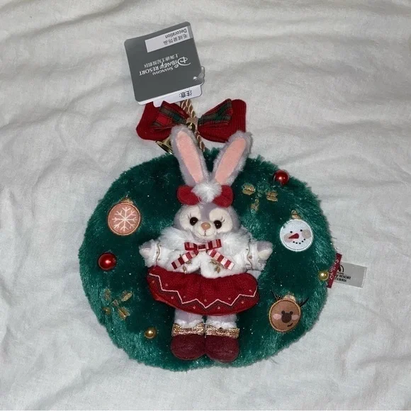 Stellalou Christmas Wreath Disney bell Shanghai disney resort