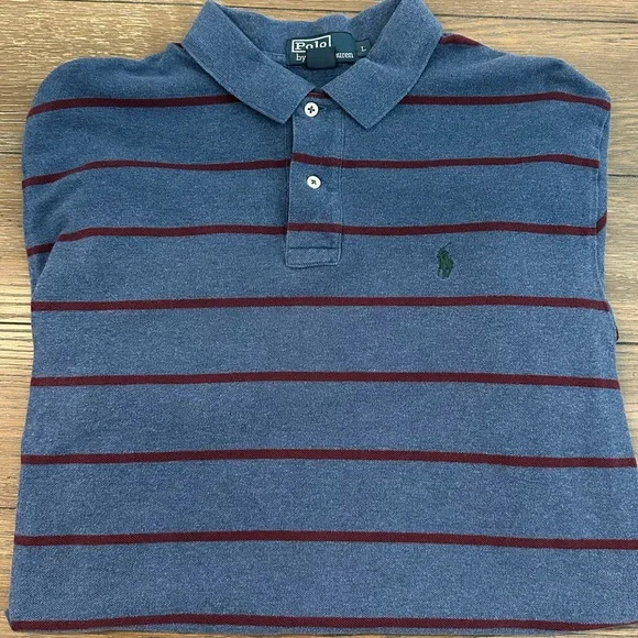 Ralph Lauren 100% Cotton Short Sleeve Polo Size L‎