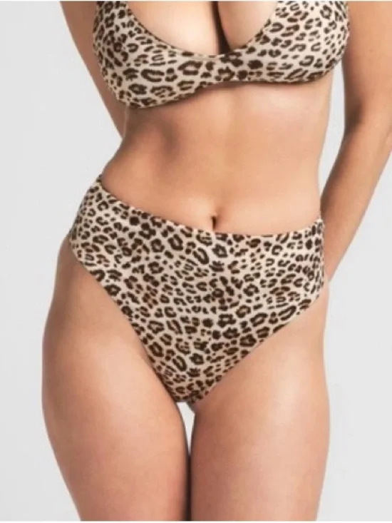 NWT Skims Signature Swim Mid Waist Bikini Bottom