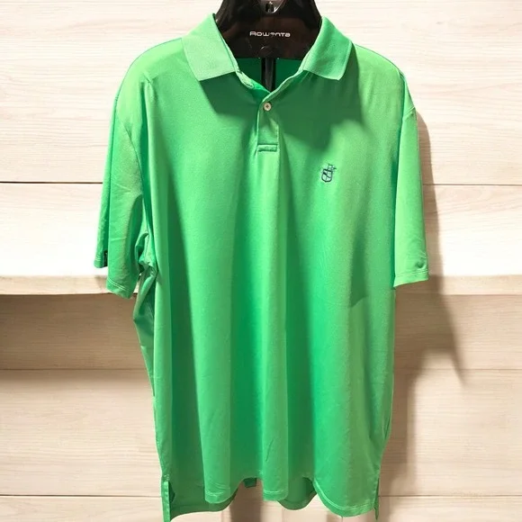Ralph Lauren Performance Polo RLX Men's Size XL Green Stretch Lightweight Golf