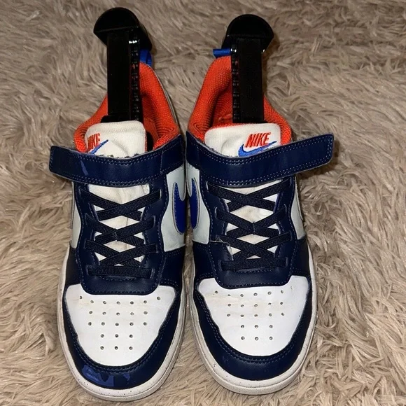 Nike Kids' Navy and White Sneakers. UNISEX
