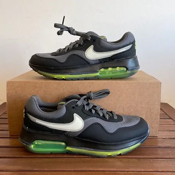 Nike Air Max Motif NN(GS) Iron Grey Volt Kid Size 6Y(DZ5630-001)