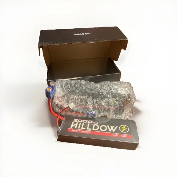 RC Car / Boat Batteries | 2x Hilldow 7.4V 100C 5000mAh VG