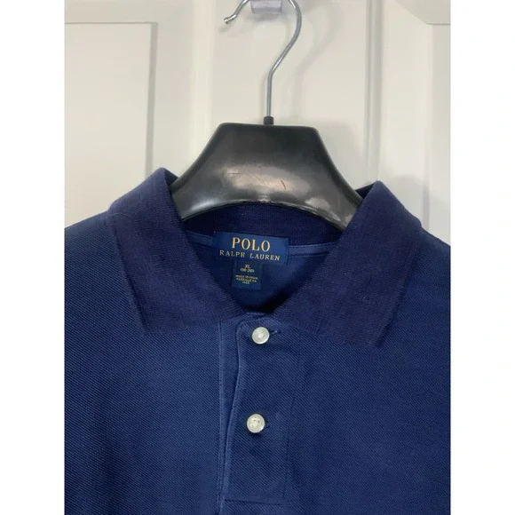 Ralph Lauren Polo Shirt For Young Men, Size 18/20,‎ Classic Red, White & Blue