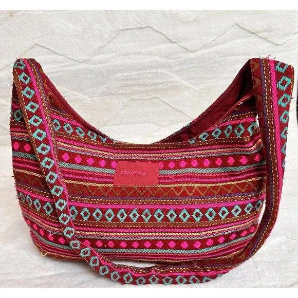 O'Neill‎ Sancho Woven Red Hobo Bag