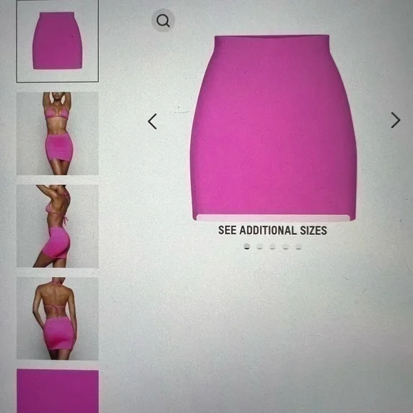 Skims Swim Tube Skirt