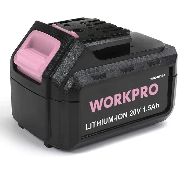 WORKPRO 20V Replacement Li-ion Battery for 20V Pink Cordless Drill Driver