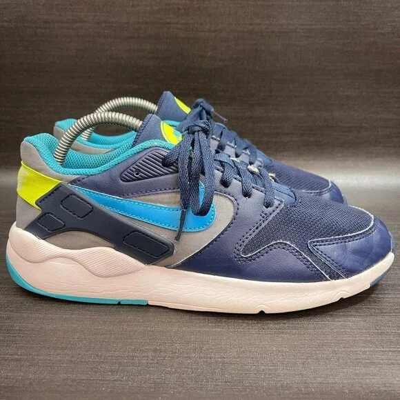 Nike‎ LD Victory Youth Big Kids Size 7 Athletic Running Shoes Blue White