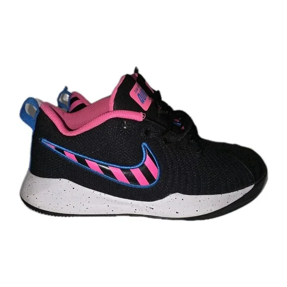 Nike Young Kids Team Hustle Quick 2 CQ9438-001 Running‎ Sneakers 7Y (Women 8)