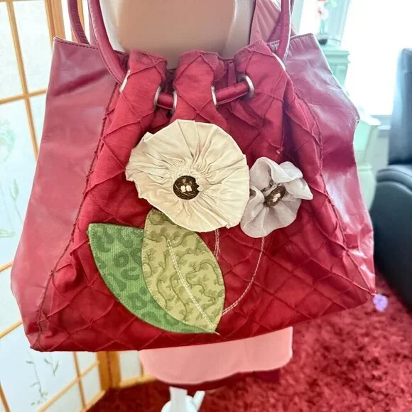 Vintage Romag Floral patchwork Bag
