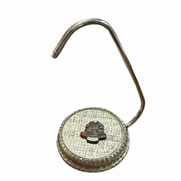 Vintage Handbag Holder Purse Pocketbook Table Hanger Fraternal‎ Order Of Eagles