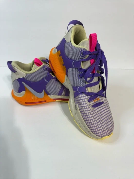 Nike Kids Purple, Orange & Hot Pink Athletic Sneakers