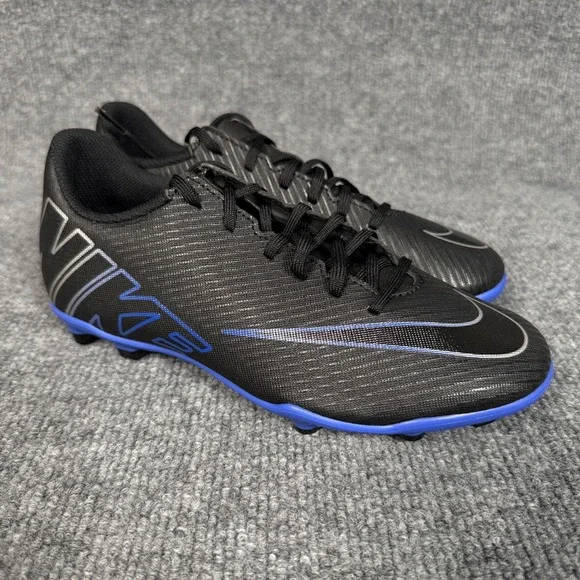 Nike Youth 5Y Mercurial Vapor 15 Shoes Black Club FG Soccer Cleats DJ5958-040
