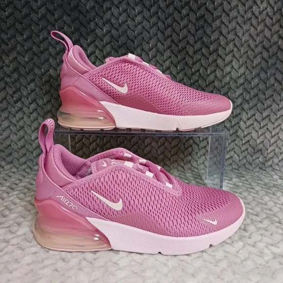 Nike Air Max 270 Pink Foam PS Walking Running Sneakers Shoes Size 1.5Y