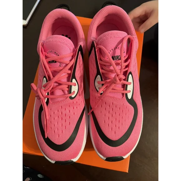 Girls Shoes Size 5.5Y Nike Joyride Dual Run (GS) Pink Glow/Black CN9600-600