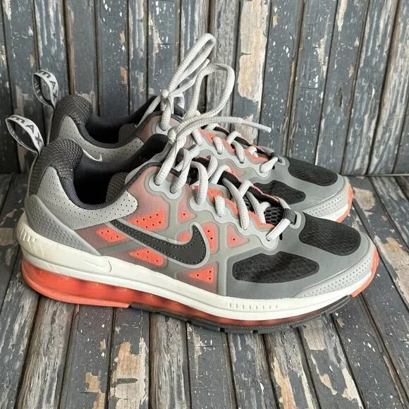 Nike Air Genome (GS) Light Smoke Grey Iron Kids Athletic Sneaker CZ4652 004 5Y