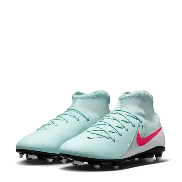 NIKE JR PHANTOM LUNA II ACAD F/MG Mint/Atomic Red Size 2Y Youth Soccer Cleats