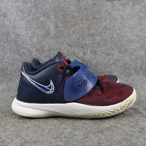 Nike Shoes Kids 2.5Y Sneakers Kyrie Flytrap 3 Basketball Trainers Blue Red Youth
