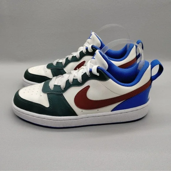 Nike Court Borough Low Recraft Vintage Green‎ Dark Pony Youth Size 4.5 Sneakers
