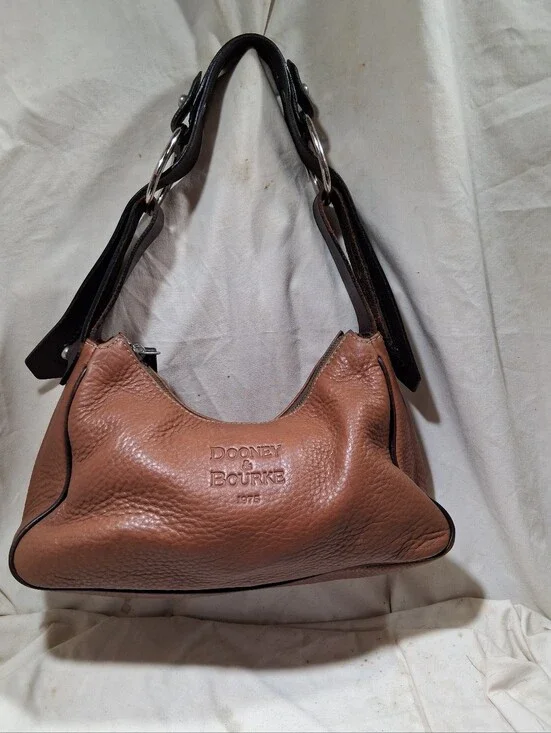 Vintage Dooney and bourke all pebbled leather hobo