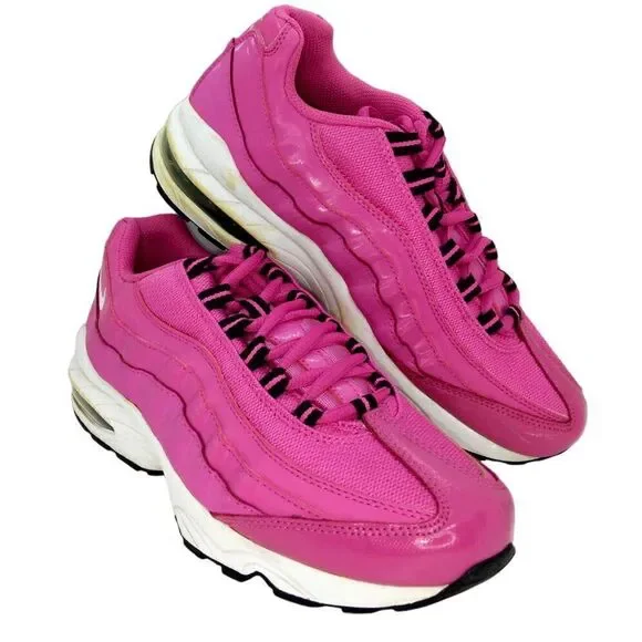 Nike Air Max '95 LE GS Girl's Pre-owned Desert Pink Sneakers - sz. 6 1/2Y