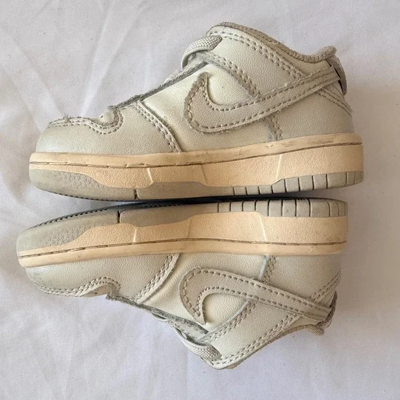 Nike Dunk Low Light Bone Sail Toddler Sneakers DD1503-107 Size 6.5C