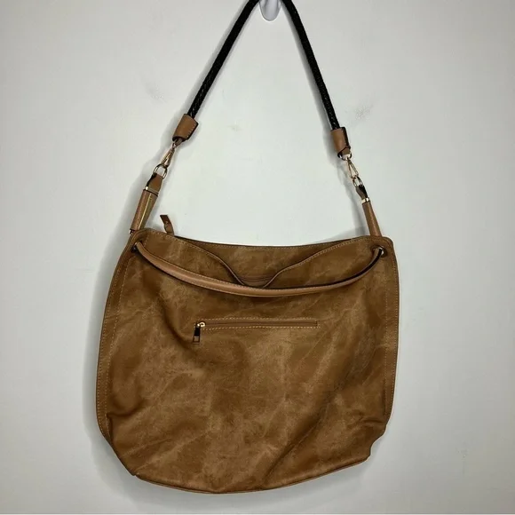 Mellow World‎ coated canvas tote hobo bag large