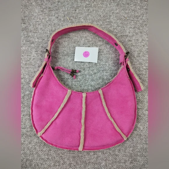 Vintage Old Navy Pink Hobo Bag Y2K
