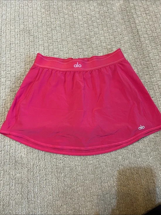 ALO Match Point Skirt M Pink