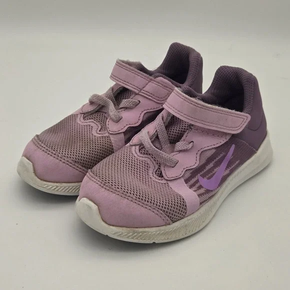 Nike Downshifter 8 Toddler Purple Athletic shoes Size 9C Sneakers 922859-601