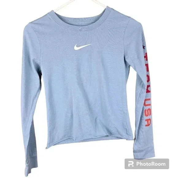 Nike youth Team USA long sleeve t-shirt