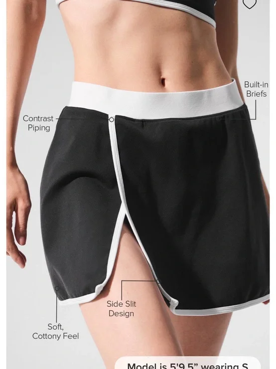 ALO skirt with shorts
