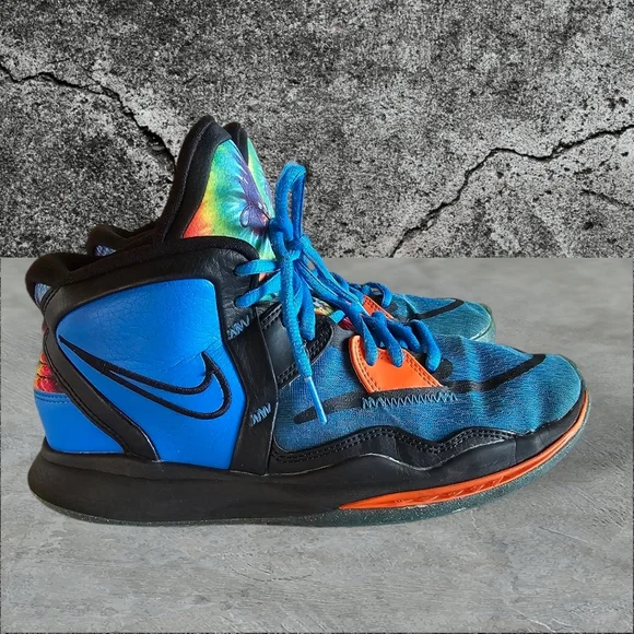 Nike Kyrie Infinity SE Blue Tie Dye‎ Basketball  Sneakers Youth 6.5y Women's 7.5